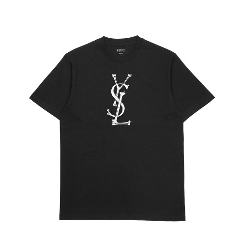 YSL BONES TEE BLACK