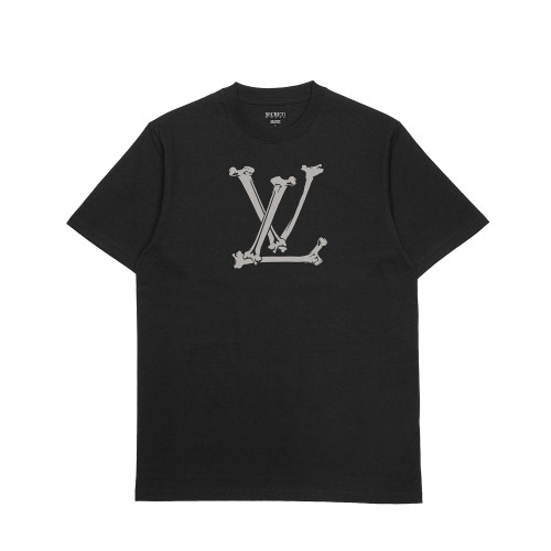 LV BONES 3M REFLECTIVE TEE BLACK