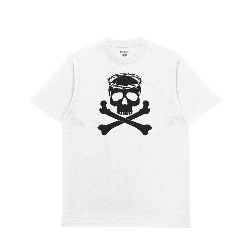 SECRET HOUSE LOGO TEE WHITE