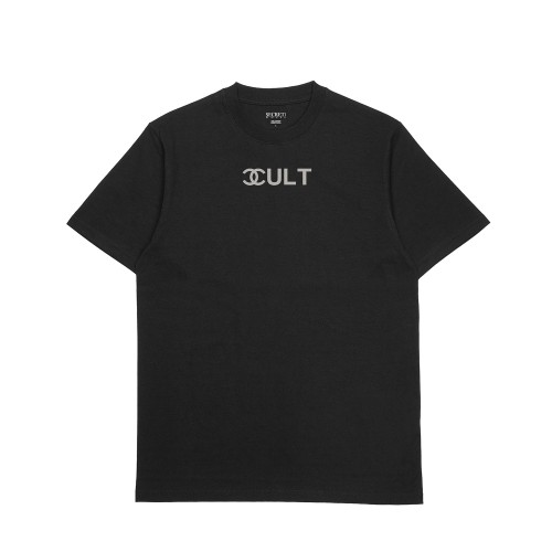 CULT 3M REFLECTIVE TEE BLACK