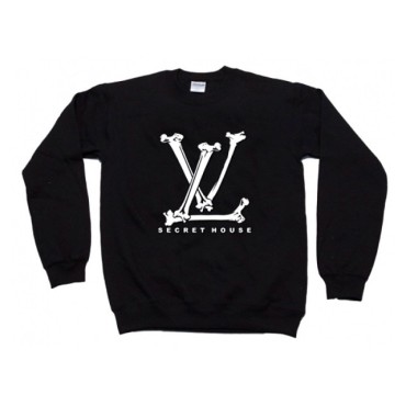 LV BONES BLACK CREWN...